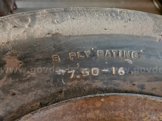 Tires - 7.50-16 Firestone Champion Guide Grip - 4