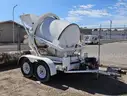 Portable concrete mixer