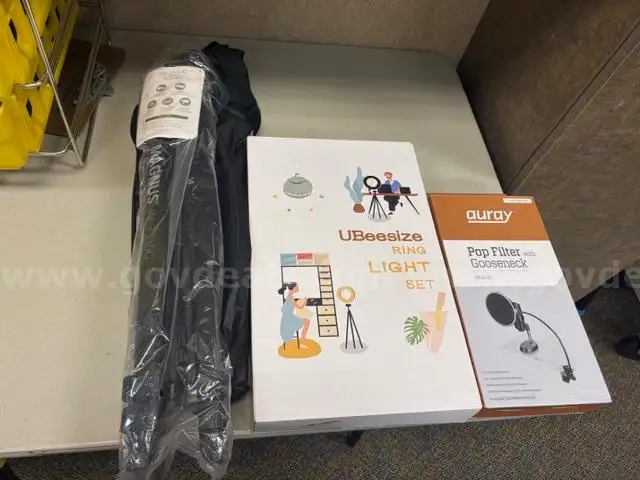 Ring Light, Googeneck, Camera tripod