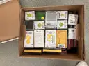 2 Die cut machines and box of die cuts