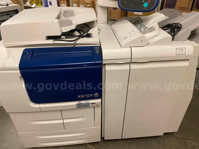 XEROX D95 Printer Copier Scanner with Finisher