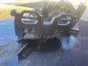 Rear plastic passenger seat