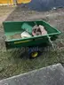John Deere tag-along dump trailer