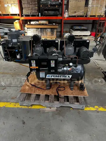 HVAC system compressor