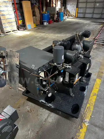 HVAC system compressor