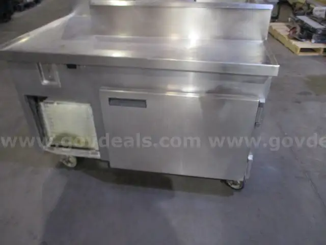 Commercial Prep Table with Fridge