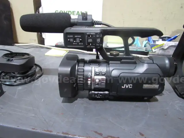Video Camera with Accessories