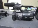 Video Camera with Accessories
