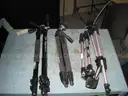 Assorted Camera Tripods (4)