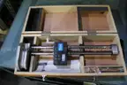 Rolling Cart and Height Gauge