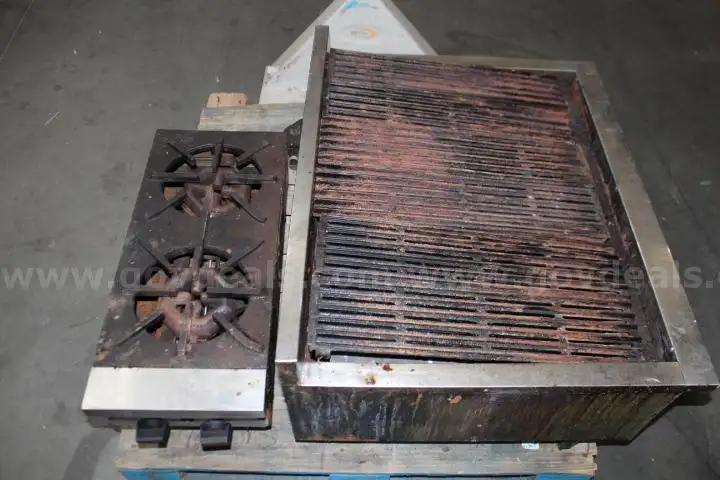 Gas Stove & Grill Combo