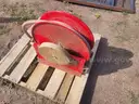 Red 1&#x22; Hose Reel