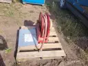 Red 1&#x22; Hose Reel