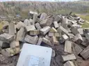 Large Stack of 8x6x12 Wood Blocks