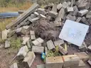 Large Stack of 8x6x12 Wood Blocks