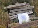 Large Stack of 8x6x6 Wood Posts