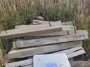 Large Stack of 8x6x6 Wood Posts