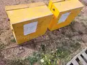 Lot of 2 Metal Shop Cabinets