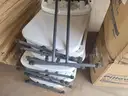 Lot of 15 Small Folding Tables