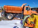 1986 International 1854 Dump Truck 4x4 with Plow