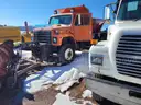 1986 International 1854 Dump Truck 4x4 with Plow
