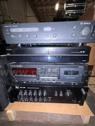 Audio Equipment - Lot 1