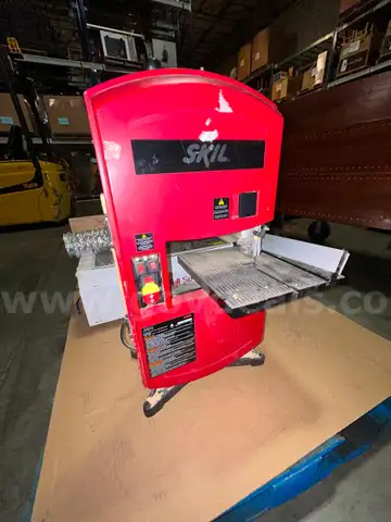 Band Saw and Laser Etcher