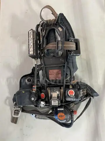 Lot of Scott SCBA's with Masks and Ccylinders