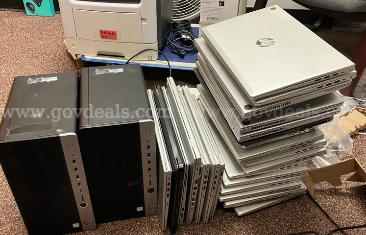 1 Lot of Used and out of warranty computer equipment