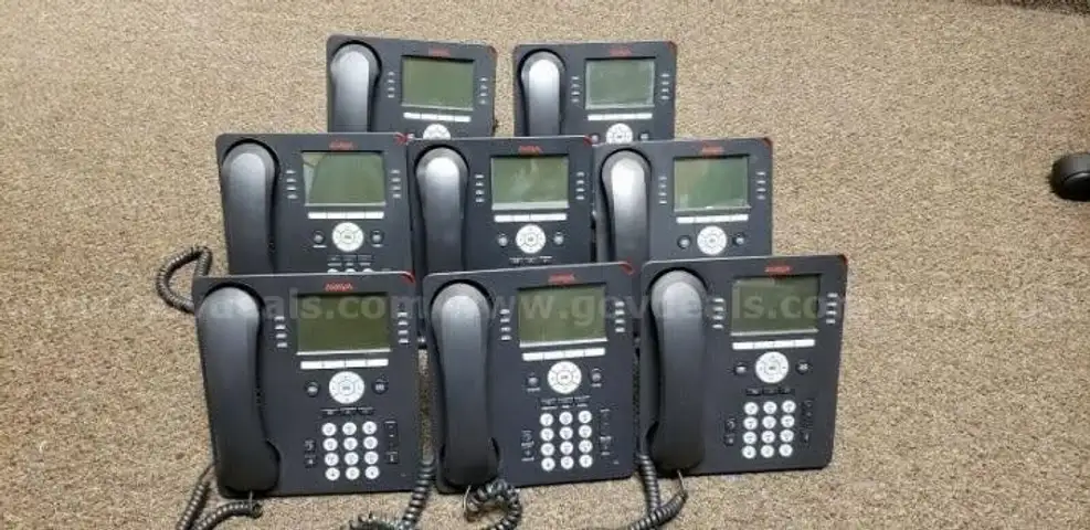 Lot of (150) Avaya Phones