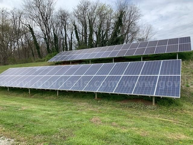 72 SOLAR PANELS WITH INVERTERS AND MOUNTS- NEVER USED | AllSurplus