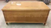 Wood Desk w/glass top