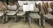 91 Tablet arm chairs