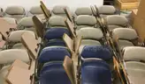 91 Tablet arm chairs