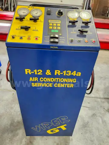 Viper GT R12 and R134a A/C Service Machine