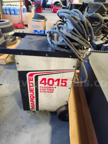 Marquette 4015 Plasma Cutting System