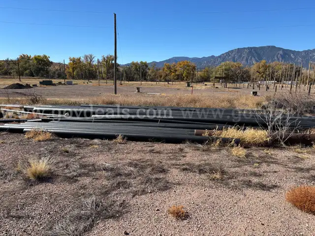 Lot of HDPE Pipe Misc. Sizes and Lengths