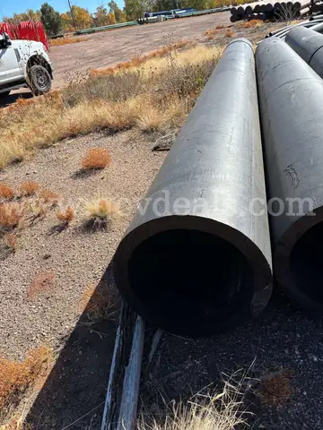 Lot of (3) 23.5&#x22; HDPE Pipe