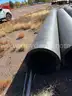Lot of (3) 23.5&#x22; HDPE Pipe
