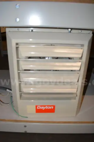 48" Gas Insulating Cylinder w/Dayton Heater Model 2YU62