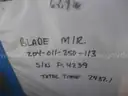 204-011-250-113 H1 HELICOPTER BLADES QTY 2 SERIAL NUMBER A4239 / A4279 for Huey