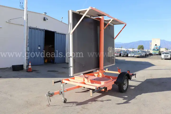 Solar Power Message sign