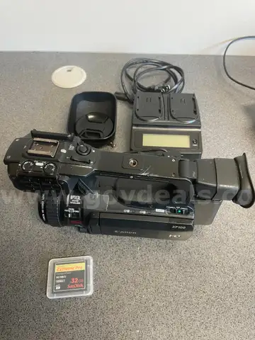 Canon XF100 and accessories