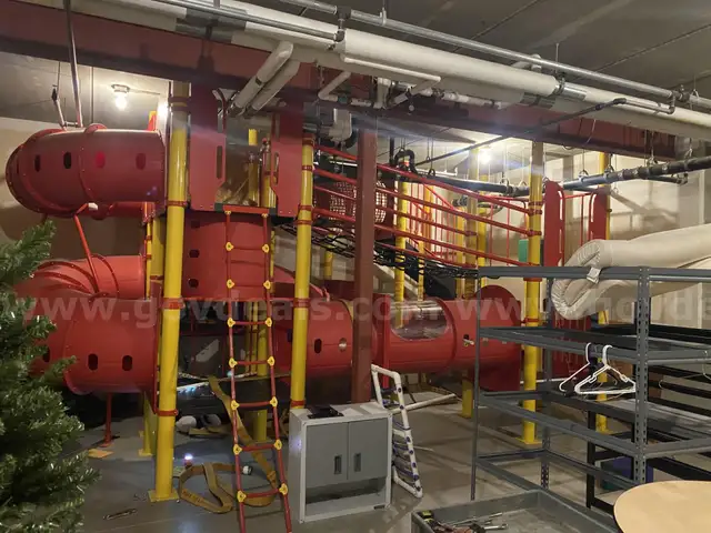 SCBA Maze for Firefighter Confined Space Training