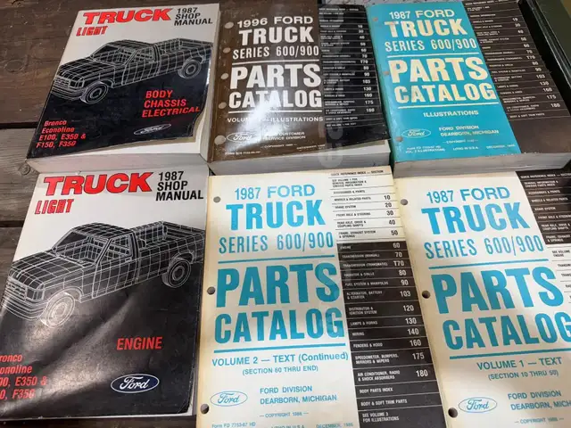 Lot of Misc. Workshop Manuals