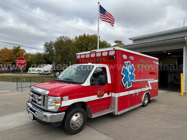 2012 Ford E Series Lifeline MVP Advance Life Support Ambulance