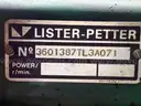 Lister Lim Electric Generator on Trailer
