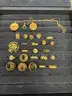 Assorted Gold Items (14k/18k), approx. 94g total. Includes Rings, Pendants, etc.