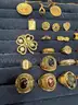 Assorted Gold Items (14k/18k), approx. 94g total. Includes Rings, Pendants, etc.
