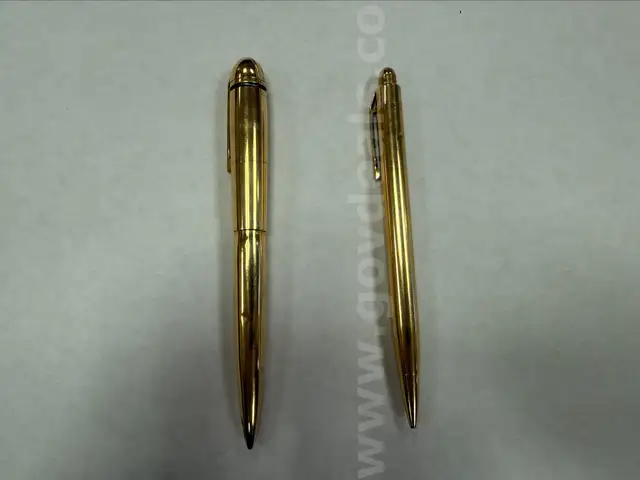 Eversharp 14k Yellow Gold Pen &#x26; Pencil